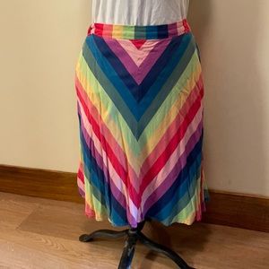 Modcloth Rainbow skirt